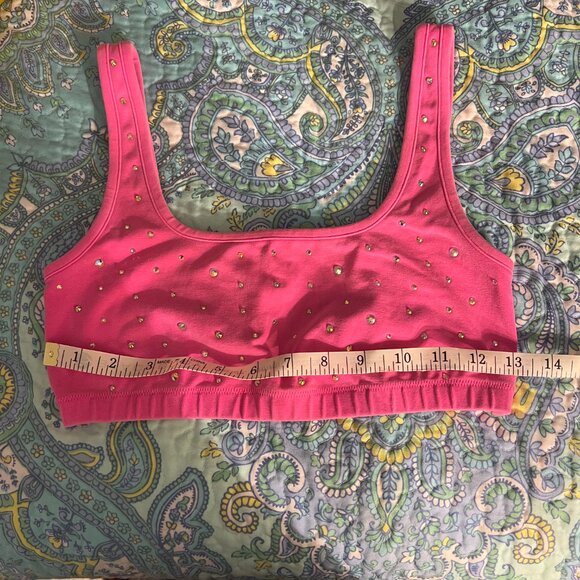 Skims Rhinestone Bralette Size Small - Picture 6 of 6